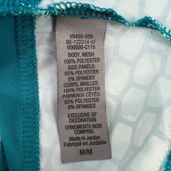 Champion Juno’s Teal Duo Dry Zip Up Athleisure Jacket Size Medium Women’s - Picture 5 of 5